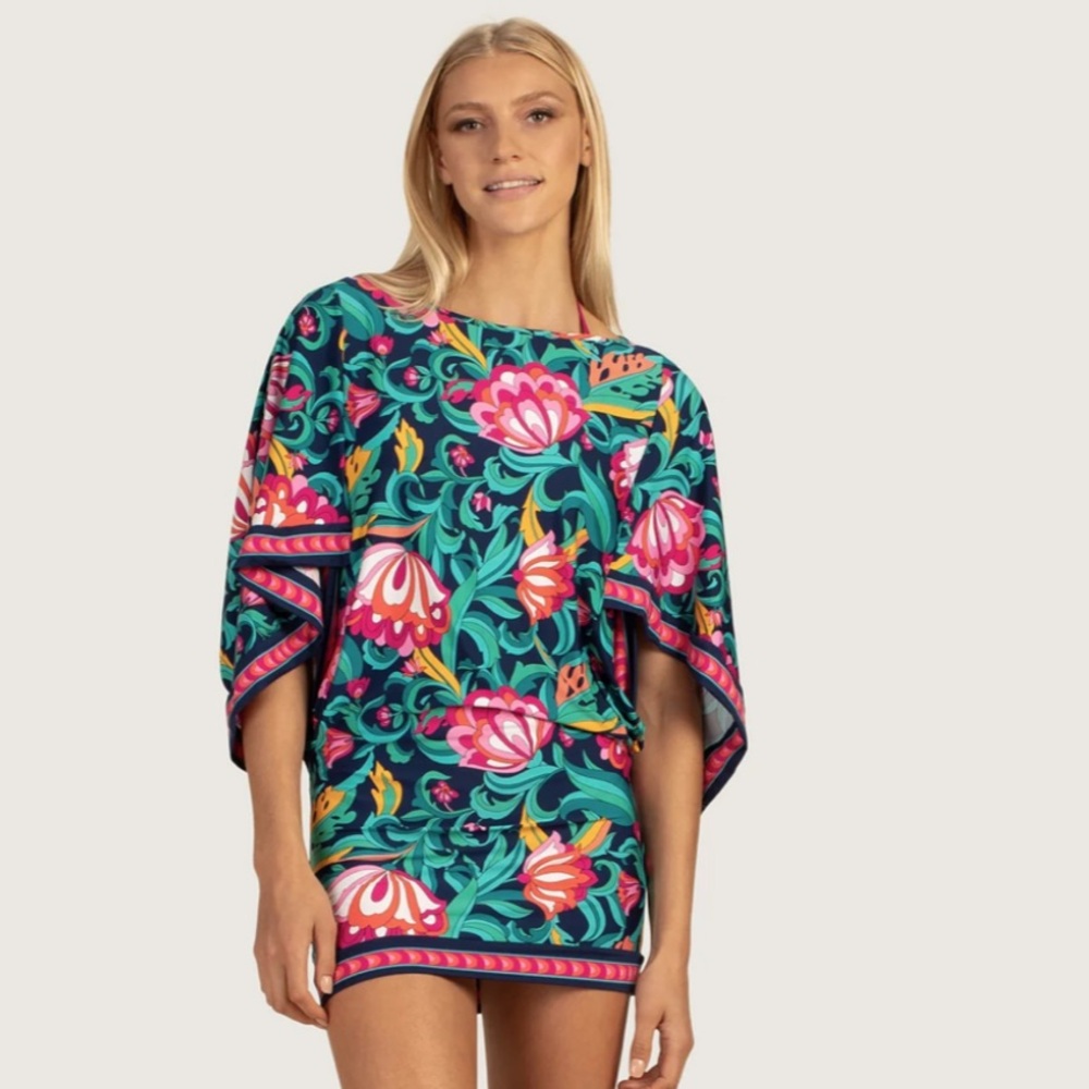 Trina Turk India Garden Swim Tunic